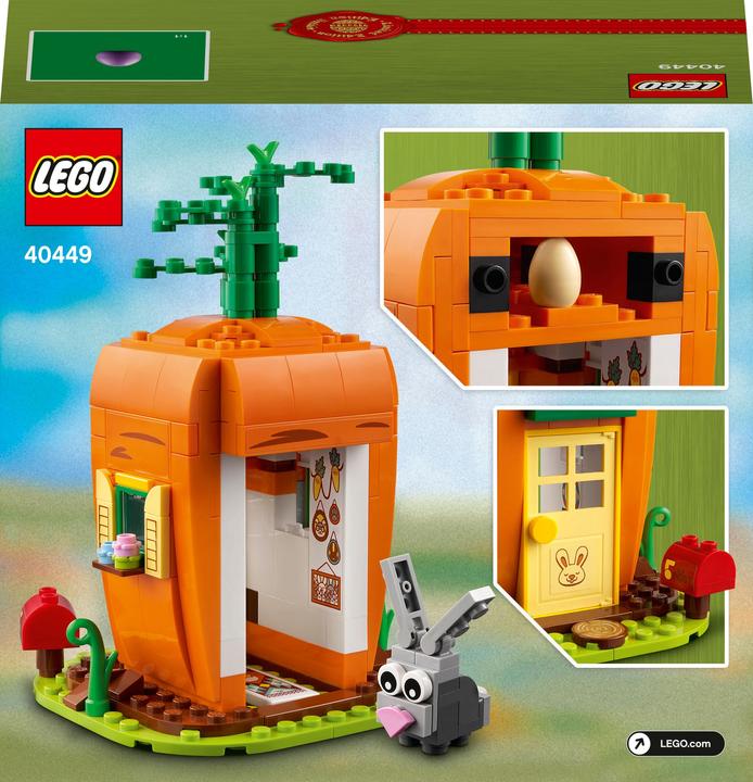 Produktbild LEGO Karottenhaus des Osterhasen (40449, LEGO Seltene Sets)