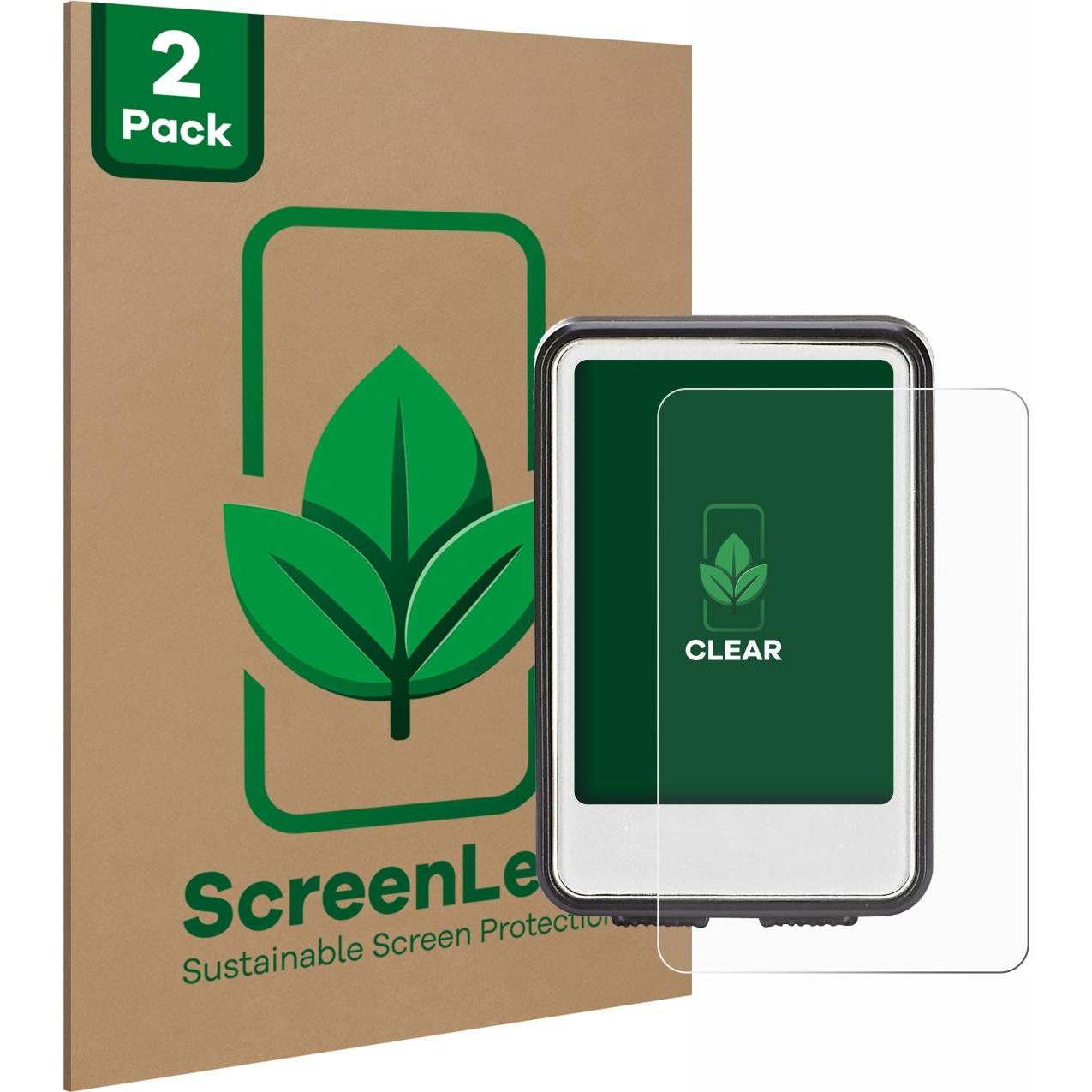 ScreenLeaf, Fahrzeug Navigation Zubehör, Schutzfolie nachhaltiger Displayschutz Display Schutz Folie Klar Transparent