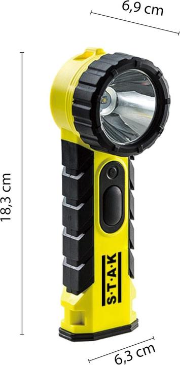 Produktbild S.T.A.K ATEX LED Flashlight 5W 300lm IP57 (300 lm)