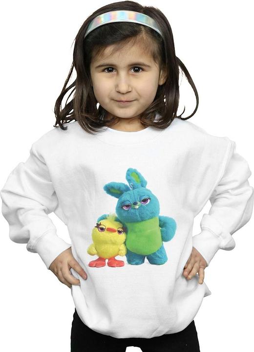 Produktbild Disney Toy Story 4 Ducky And Bunny Sweatshirt Mädchen (152, 158)