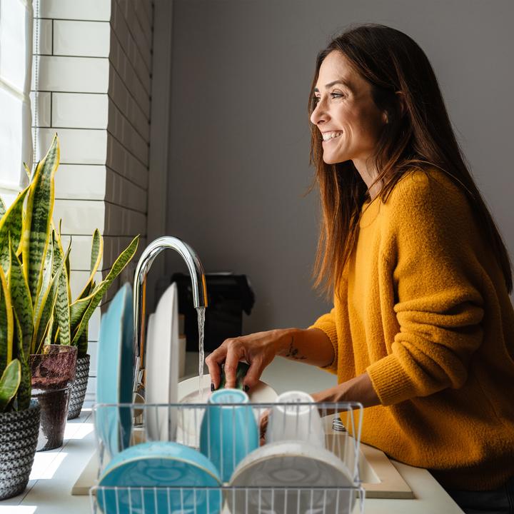 Actual product image Relaxdays Dish drainer