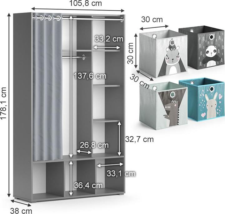 Actual product image Vicco Luigi (105.80 cm)
