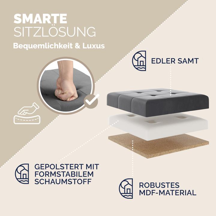 Image du produit Casaria Pouf