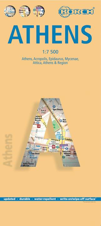 Produktbild Athens ( Atthína / Athens ) 1 : 7500