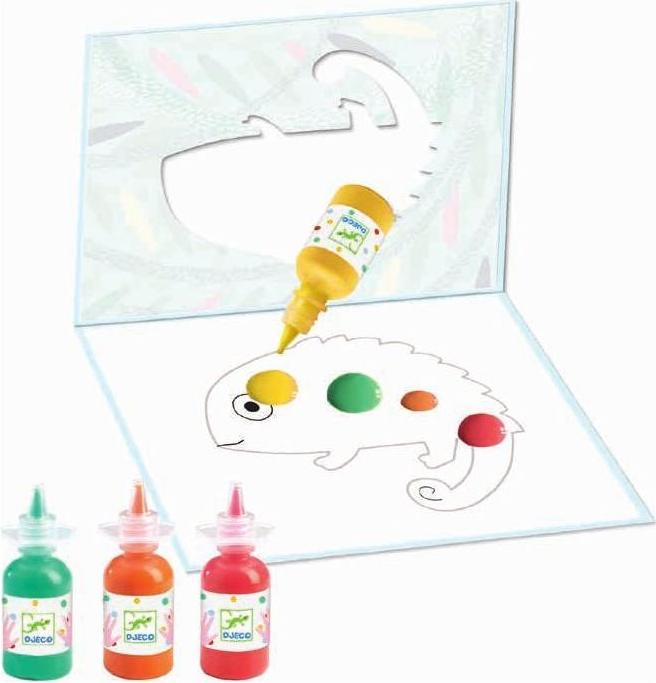 Produktbild Djeco Fingermalen Kleckselspass