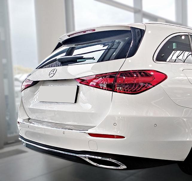 Immagine prodotto Avisa Protezione paraurti in acciaio inox per Mercedes Classe C Estate dal 2021 ad oggi (Posteriore)