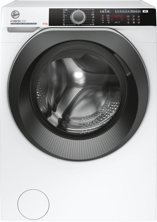 Hoover H-WASH 500 HWE 413AMBS/1-S Frontlader-Waschmaschine 13 kg 1400 U/min A Weiss (13 kg, Links)