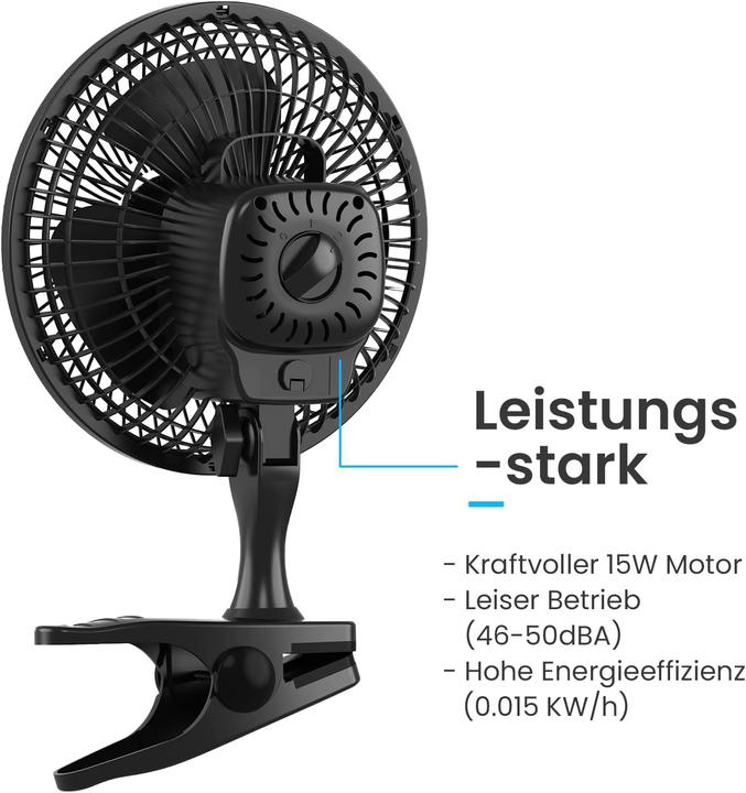 Produktbild Breeze Mini-Ventilator mit Clip (50 dB)