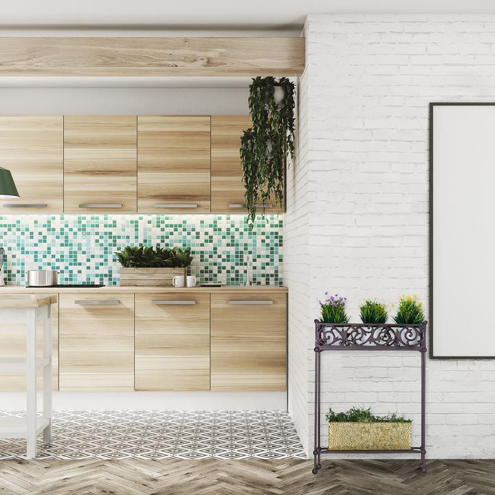 Actual product image Relaxdays Flower Shelf, Cast Iron