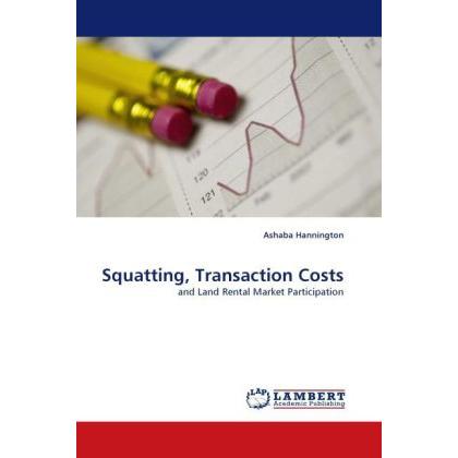 Thumbnail - Squatting, Transaction Costs, Fachbücher von Ashaba Hannington
