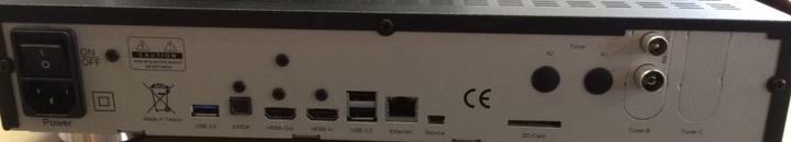 Actual product image Dreambox DM 7080 HD, 1x DVB-C/T, Linux Enigma 2 (DVB-C/T)