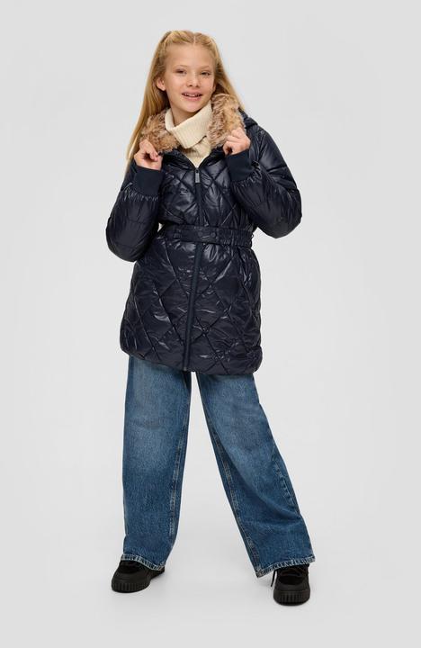 Immagine prodotto s.Oliver Outdoor-Mantel Steppjacke mit Textilgürtel