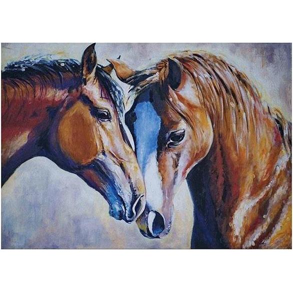 Norimpex 5D-Diamantmosaik - Pferde 40x30cm