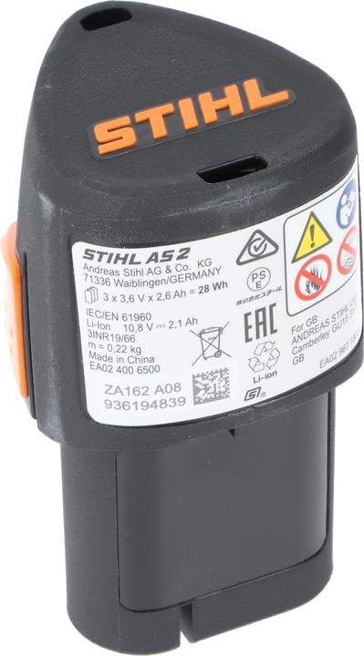 Produktbild Stihl Akku AS2 28Wh Li-Ion 10,8V 2600mAh Li-Ion (10.8 V)