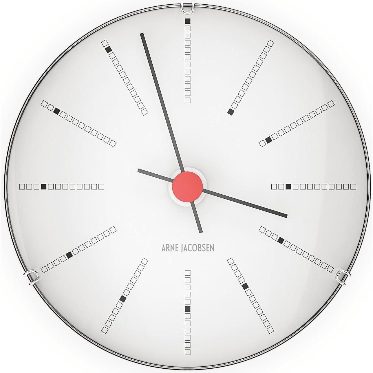 Rosendahl, Orologio da parete, Orologio da parete Arne Jacobsen Bankers (12 cm)