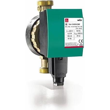 Wilo, Wasserpumpe, PUMP STAR-Z NOVA (ROW) 220V (4132760)