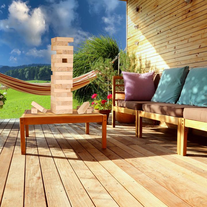 Produktbild Relaxdays Wackelturm XXL (Deutsch, Englisch, Französisch, Italienisch, 2 Spieler)