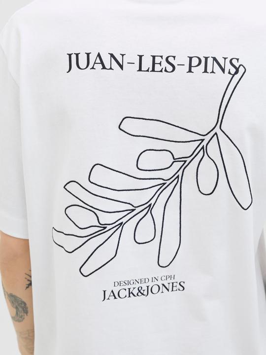 Actual product image Jack & Jones Gedruckt Rundhalsausschnitt T-shirt T-shirt (XXL)