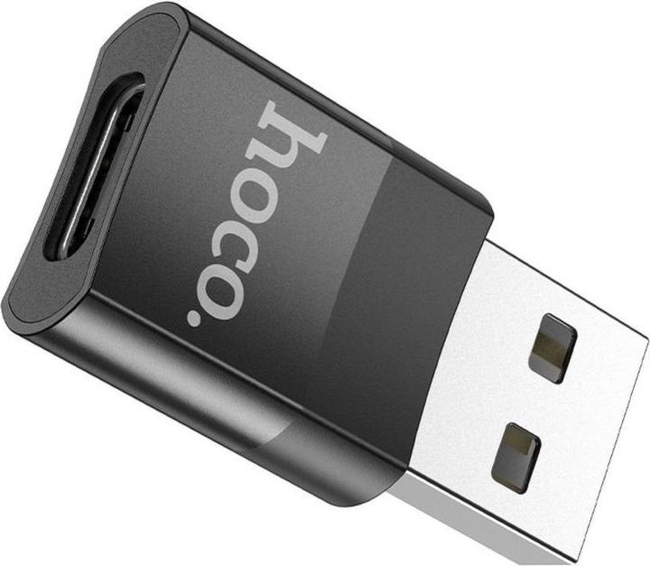 Produktbild Hoco USB-A (Stecker) auf USB-C (Buchse) Adapter (USB-A)