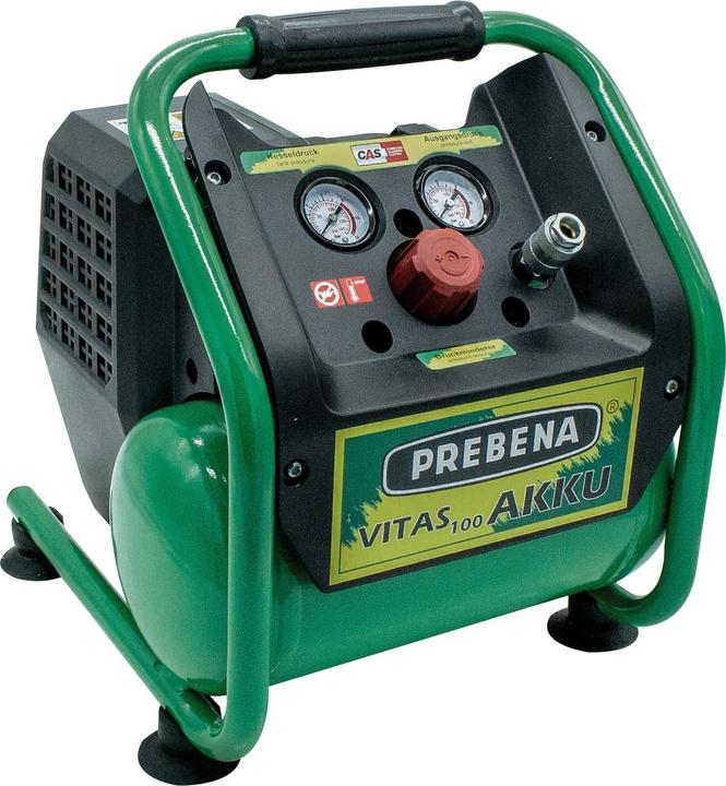Produktbild Prebena Akku Kompressor Set CAS System Mafell Metabo 18V 0-VITAS100-AKKU-SET (8 Bar, 5 l)