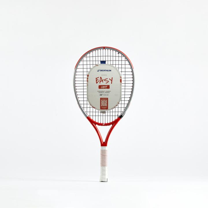 Produktbild Kuikma Tennisschläger Kinder - Easy Comp 23 Zoll rot (225 g)