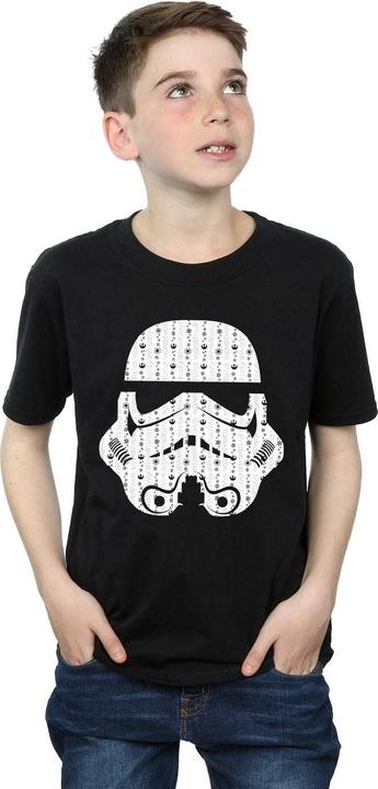 Produktbild Star Wars Christmas Stormtrooper Helmet TShirt Jungen (140, 146)