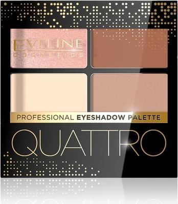Eveline Quattro Eyeshadow paletka cieni do powiek 05 3,2g