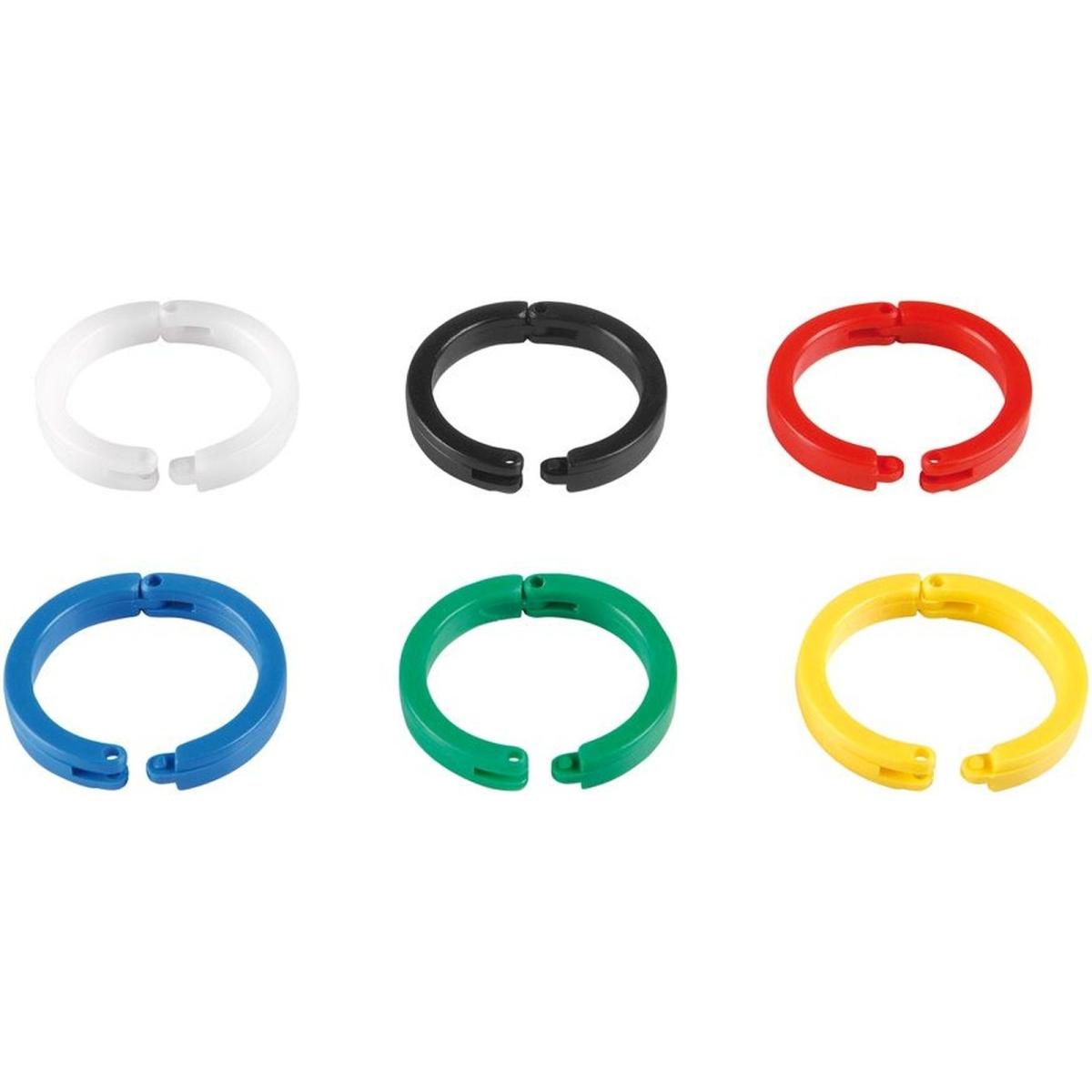 Laurel, Schlüsselanhänger, Ringbinder 23mm VE=1000 Stück Grundfarben sortiert, Mehrfarbig