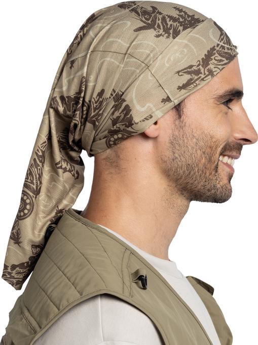 Actual product image Buff Bandana Coolnet UV Lake River Khaki