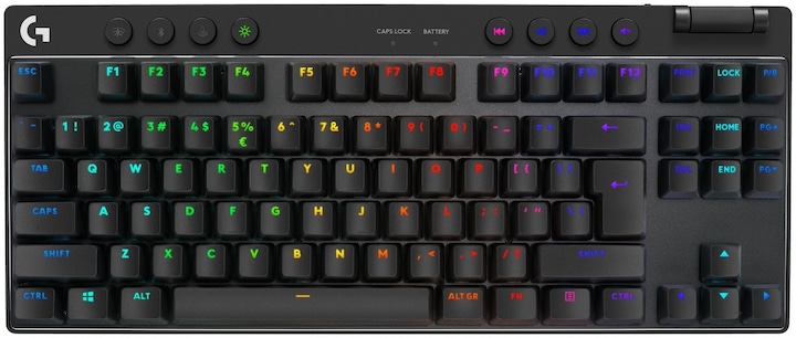 Logitech G Pro X TKL Lightspeed (Eng. Int., Kabellos)