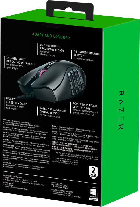 Produktbild Razer Naga X (Kabelgebunden)