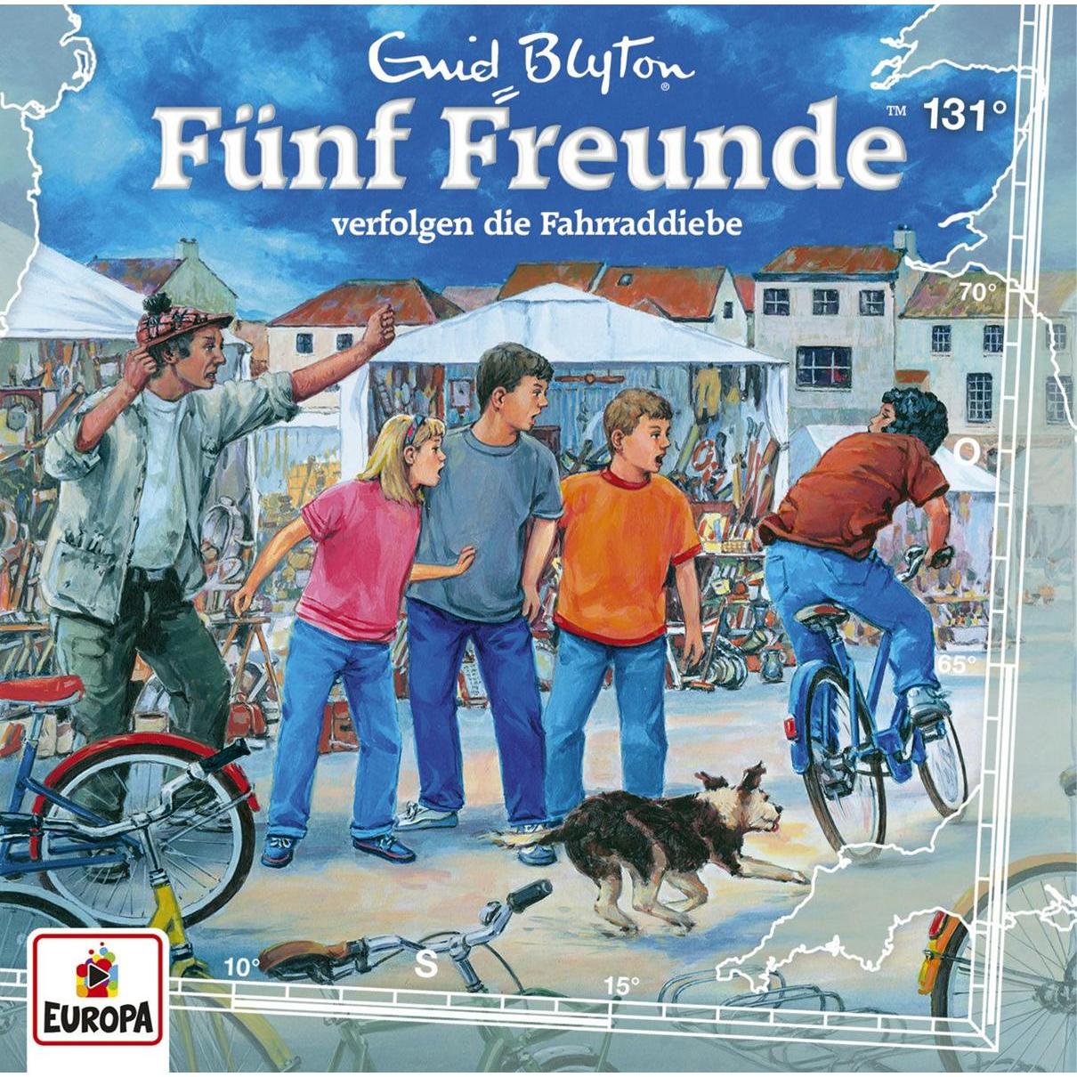 Europa Fünf Freunde 131 - verfolgen die Fahrraddiebe (75923682)