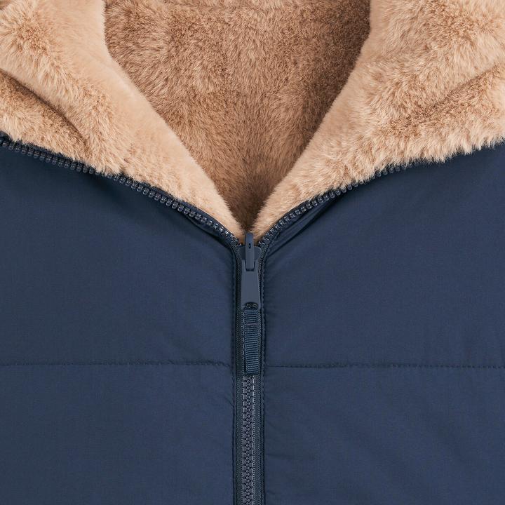 Actual product image La Redoute Collections Warme wendbare Steppjacke mit Kapuze (102)
