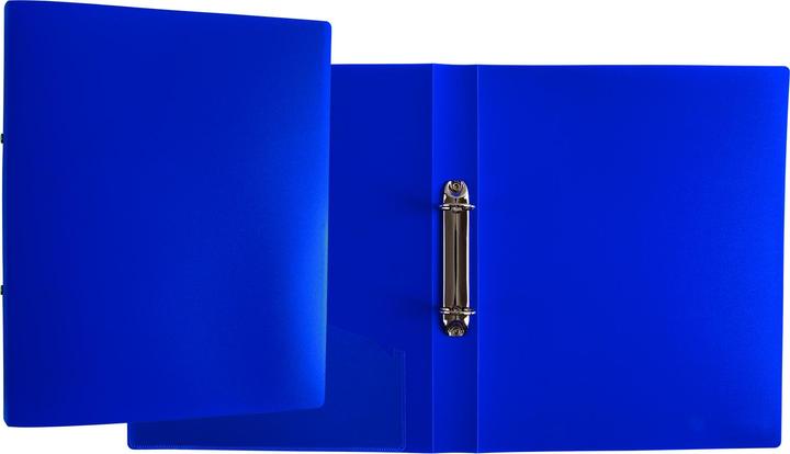 Actual product image Idena Ring binder A4 PP blue 35mm 2 rings (A4, 35 mm, 1 pcs.)
