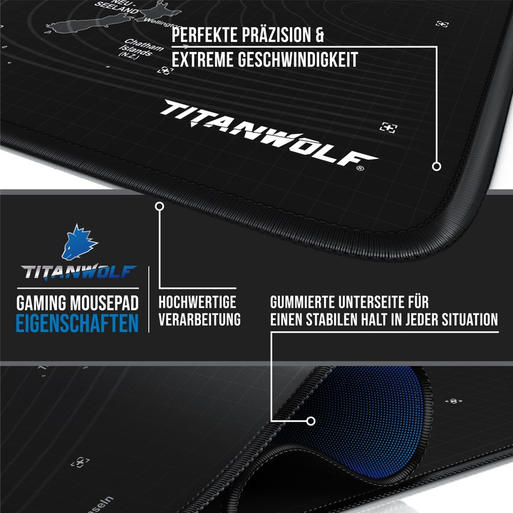 Produktbild Titanwolf Gaming Mauspad (XXL)