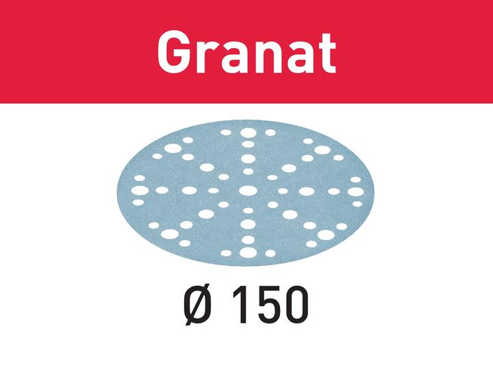 Actual product image Festool StickFix grinding wheels STF D150/48 Garnet, P1.200, 50 pieces (P 1200)