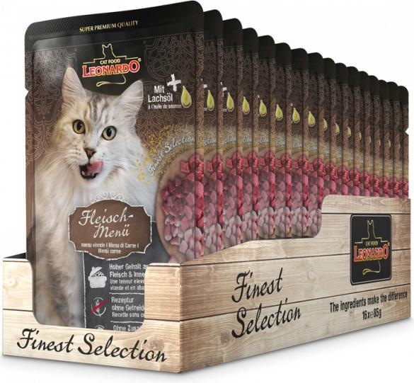 Produktbild Leonardo Cat Food Menu im Frischebeutel (Adult, 1 Stk., 85 g)