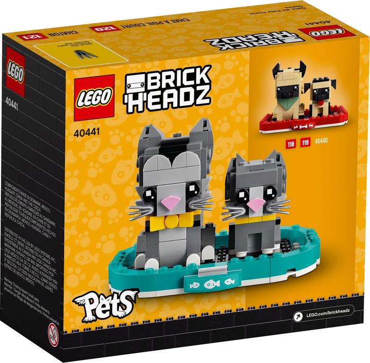 Immagine prodotto LEGO BrickHeadz Cappelli a poil court (40441, LEGO Brickheadz)