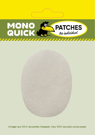 Produktbild Mono Quick Stoffflicken Oval (2 x)