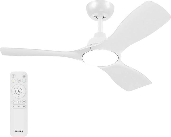 Philips Ventilator mit festen Flügeln und LED-Beleuchtung (50 dB)