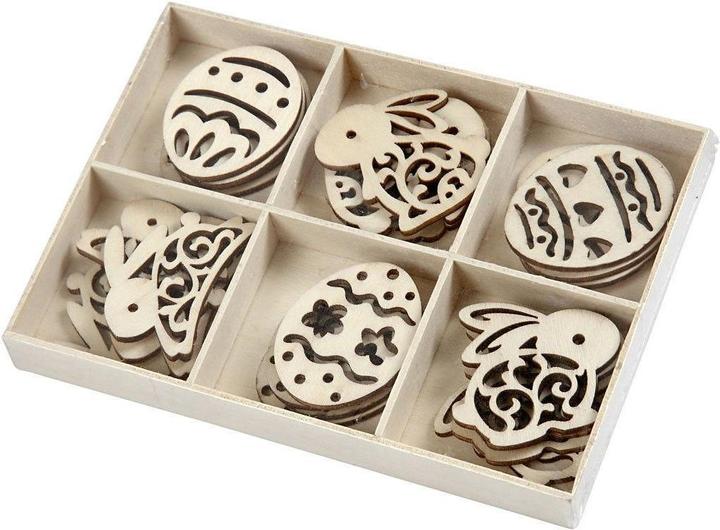 Produktbild Creativ Company Holzdekoration (24 x, 1.5 x 9 x 13.5 cm)