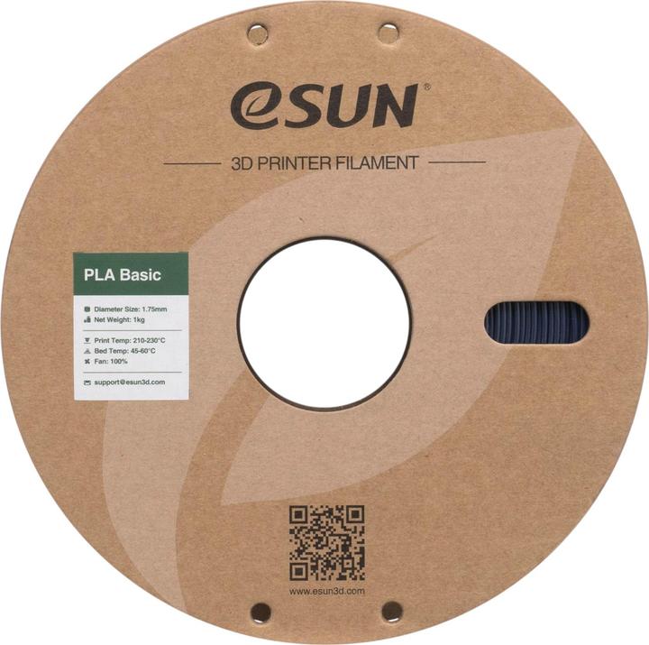 Produktbild eSUN PLA Basic Dunkelblau Filament 1.75mm 1Kg (PLA, 1.75 mm, 1000 g, Blau)