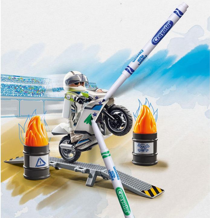 Produktbild Playmobil Motocross Motorrad (71377)