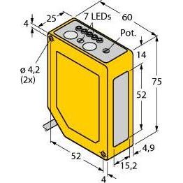 Turck Sensore ottico, Accessori di elettronica + Alloggiamento