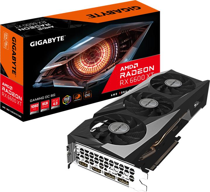 Produktbild Gigabyte Radeon RX 6600 XT GAMING OC (8 GB)