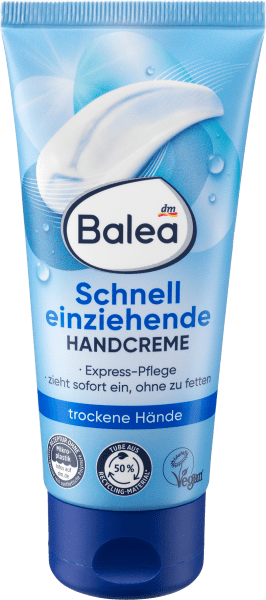 Actual product image dm Balea Fast-absorbing hand cream (100 ml)