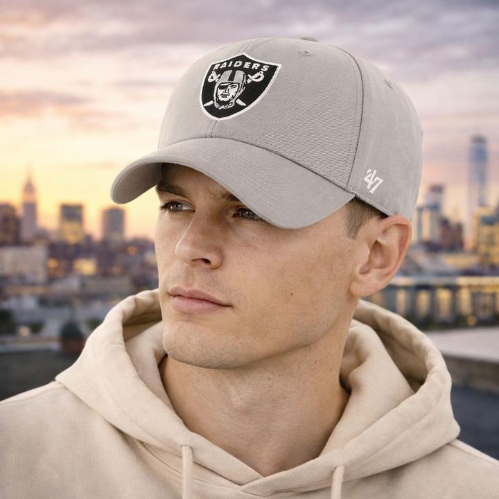 Produktbild 47 Brand Strapback Cap - Legend Las Vegas Raiders Grau (One Size)