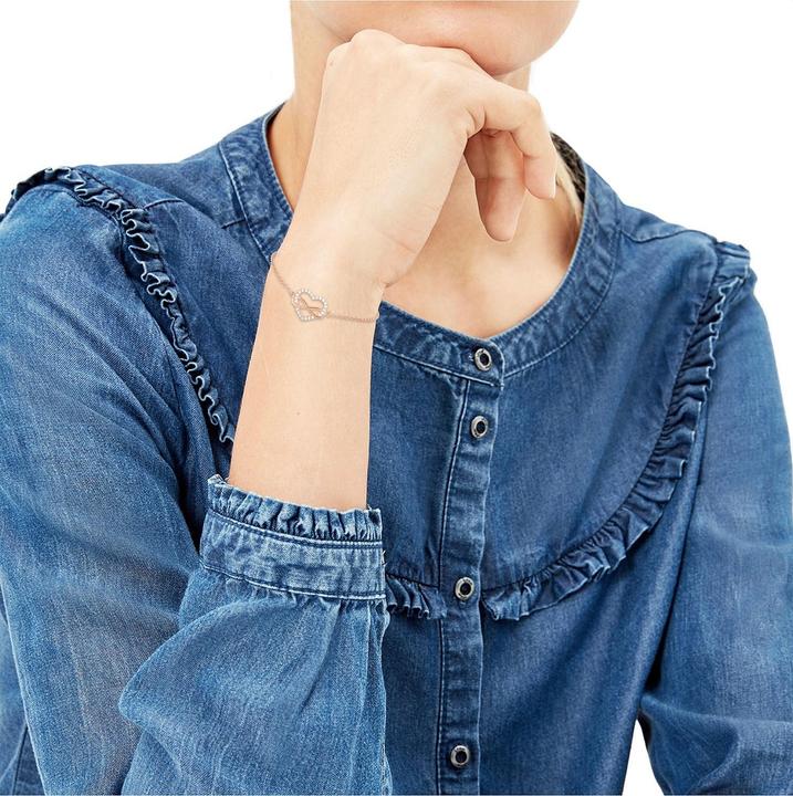 Produktbild S.Oliver Infinity Herz (20 cm, Zirkonia, Silber)