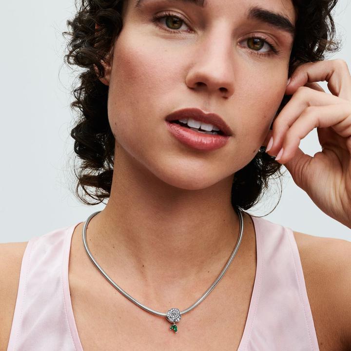 Immagine prodotto Pandora Fascino Rosa fiorita scintillante (Argento 925)