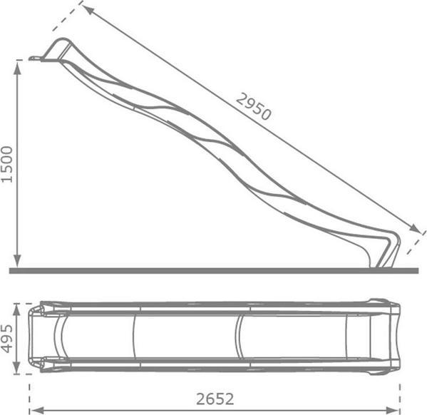 Produktbild Neogard Rutsche mit Welle